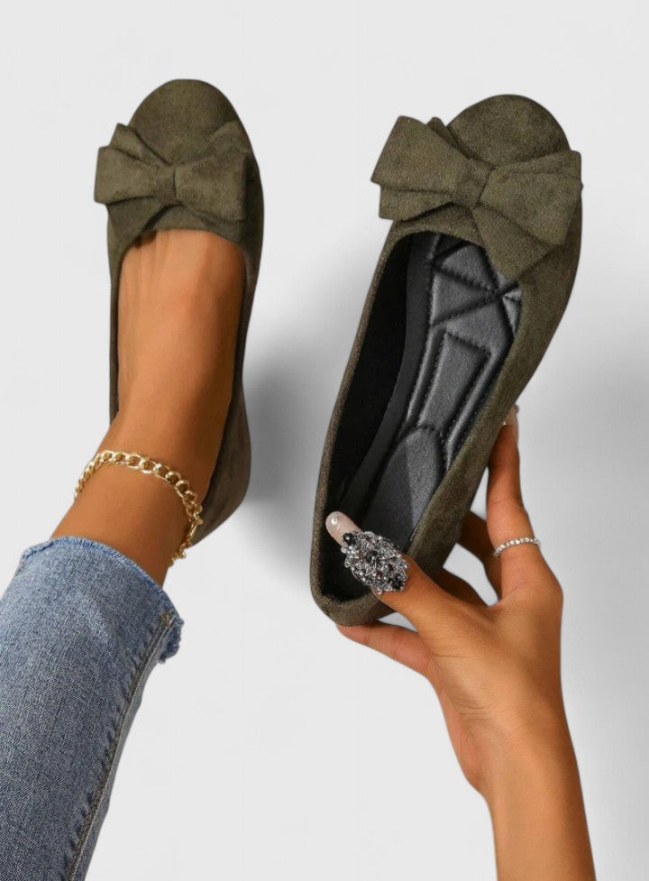 Juniper - Women's Ballet Suede Shoes - photo 2