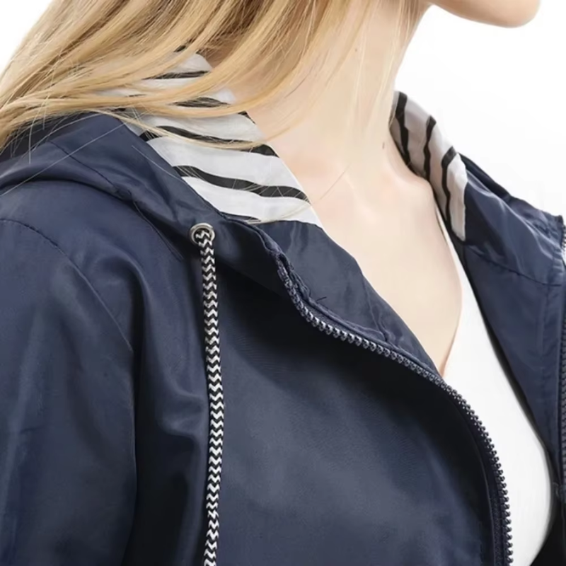 Theodora - Women's Hooded Raincoat Jacket