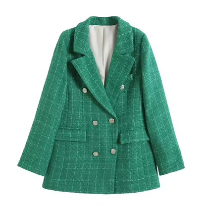 Caitlin - Women's Long-Sleeve Notched Blazer