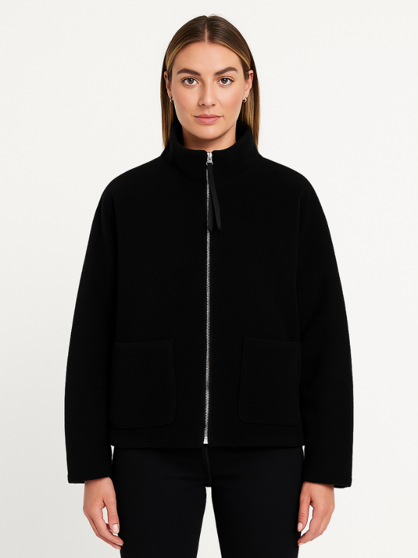 Eulalie - Women's Oversized Sherpa Jacket