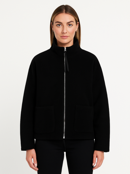 Eulalie - Women's Oversized Sherpa Jacket