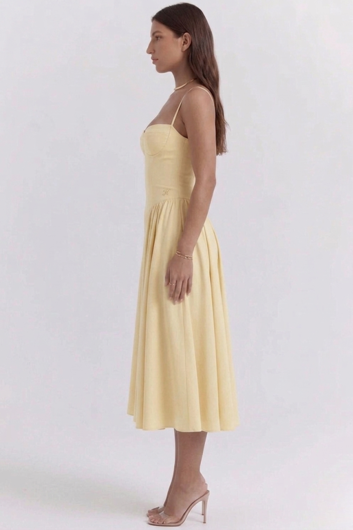 Veerle - Women's Flared Midi Dress - photo 3