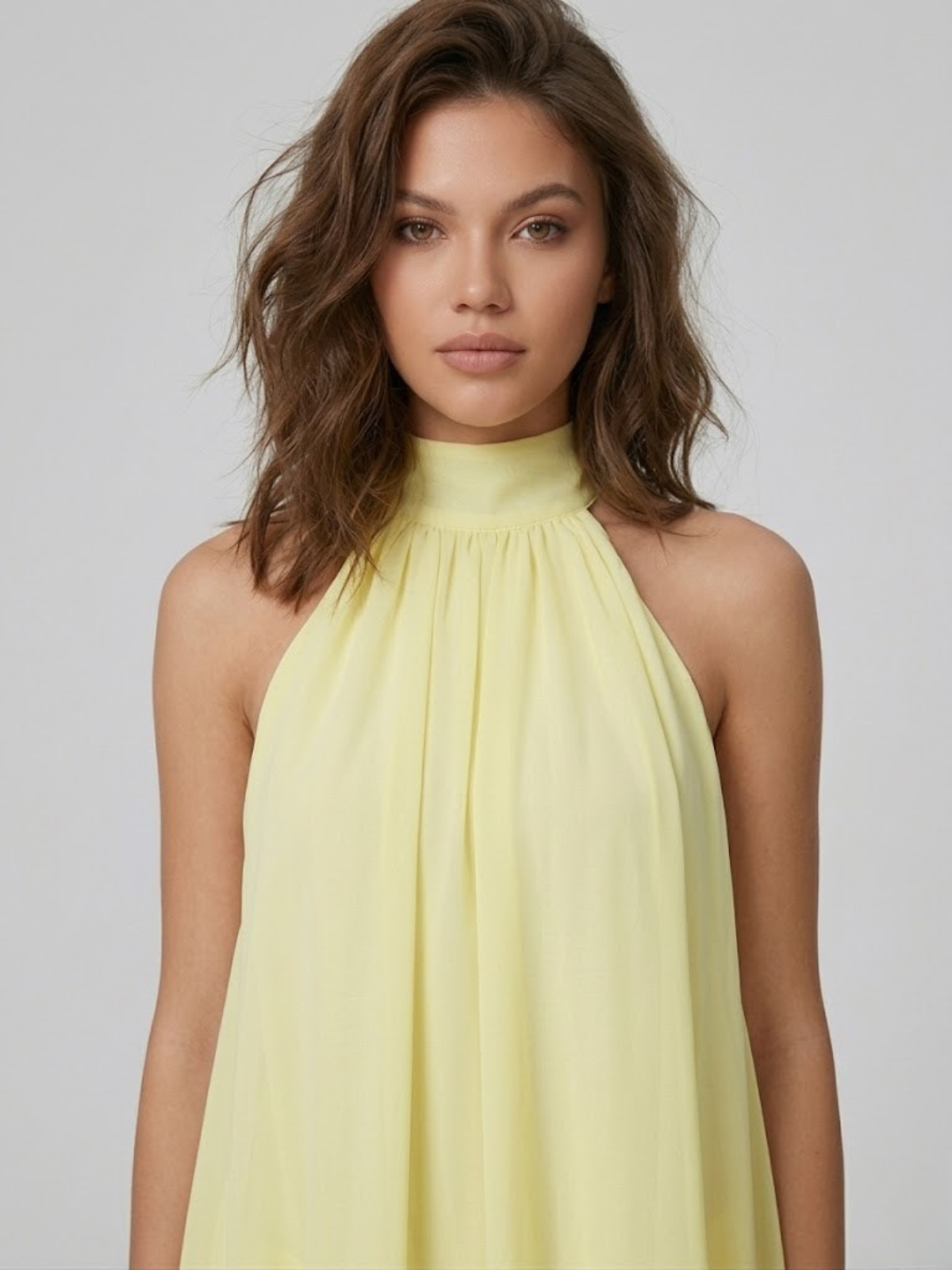 Maribel - Women's Halter Backless Dress - photo 10