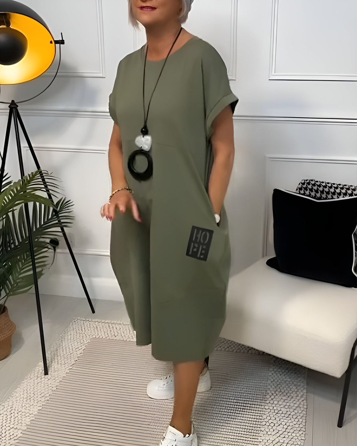 Fenna - Women's A-line Maxi Dress