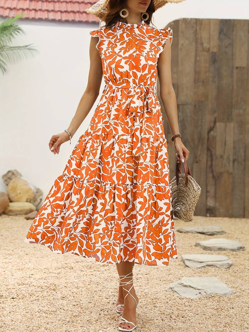 Amberly - Women's A-line Midi Dress