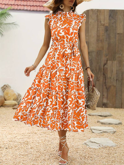 Amberly - Women's A-line Midi Dress
