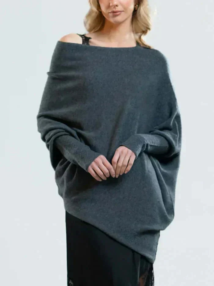 Elspeth - Women's Relaxed Knit Sweater - photo 6