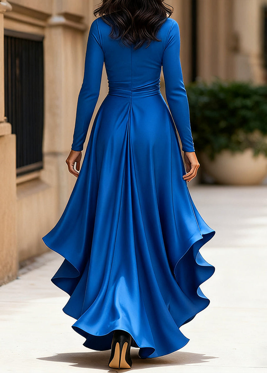 Ottilie - Women's Wrap Satin Dress - photo 14