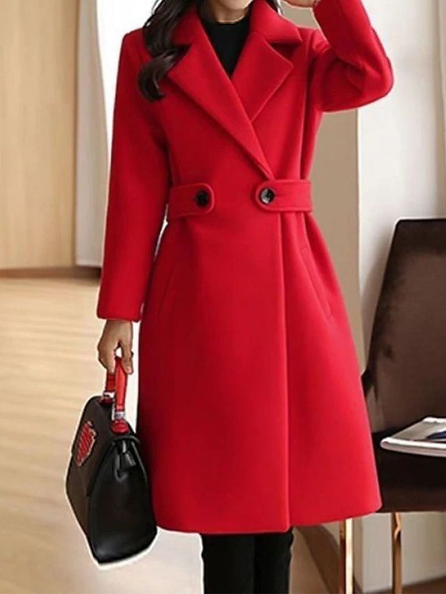 Liora - Women's Slim-Fit Coat