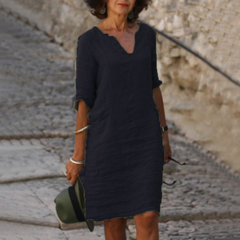 Violette - Women's Sheath Midi Dress - photo 4