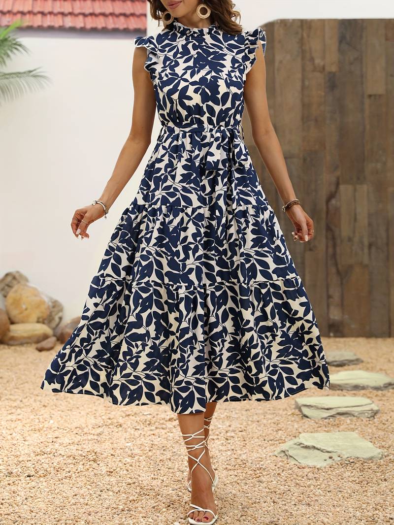 Amberly - Women's A-line Midi Dress