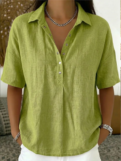 Delphine - Women's Button-Up Blouse - photo 5
