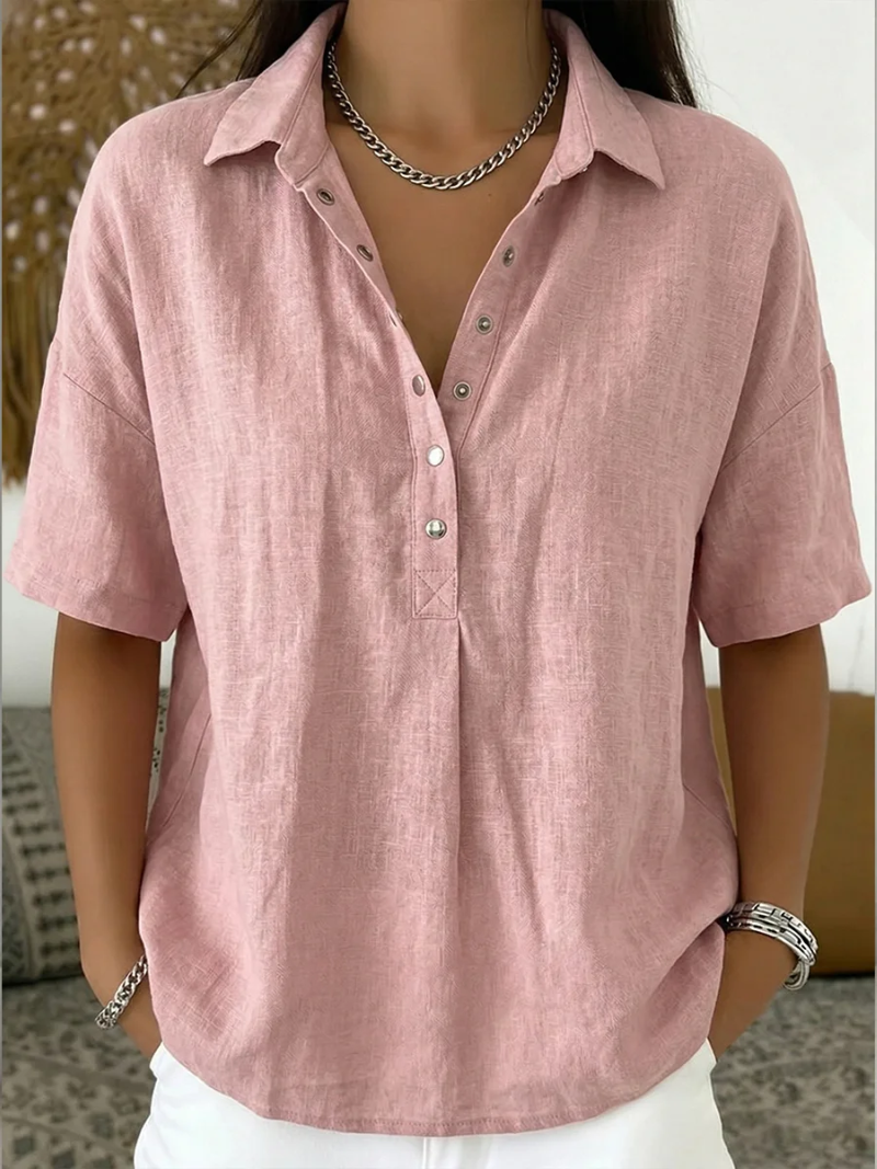 Delphine - Women's Button-Up Blouse - photo 6