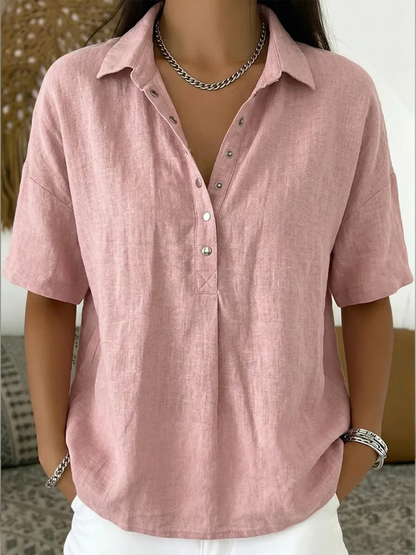 Delphine - Women's Button-Up Blouse - photo 6