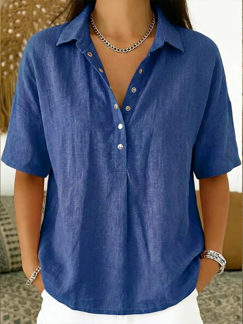 Delphine - Women's Button-Up Blouse - photo 3