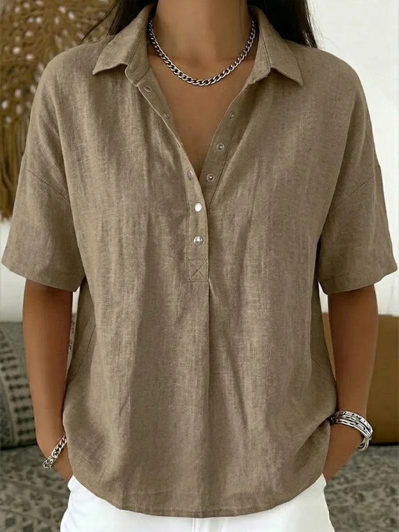 Delphine - Women's Button-Up Blouse - photo 2