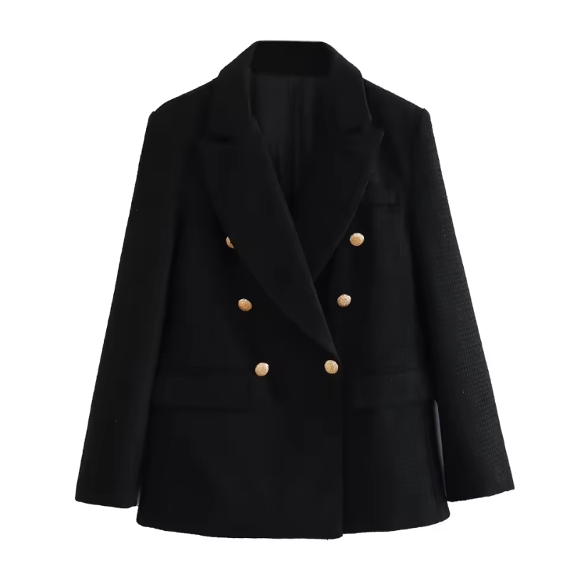 Caitlin - Women's Long-Sleeve Notched Blazer