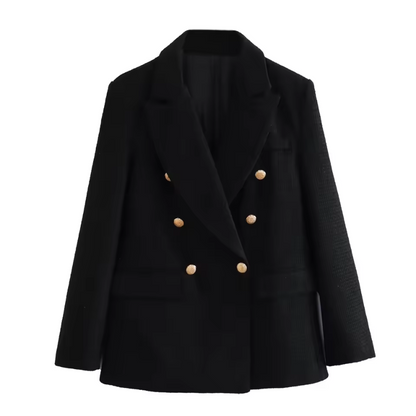 Caitlin - Women's Long-Sleeve Notched Blazer