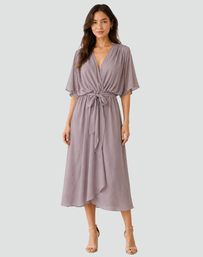 Winona - Women's Wrap Midi Dress - photo 6