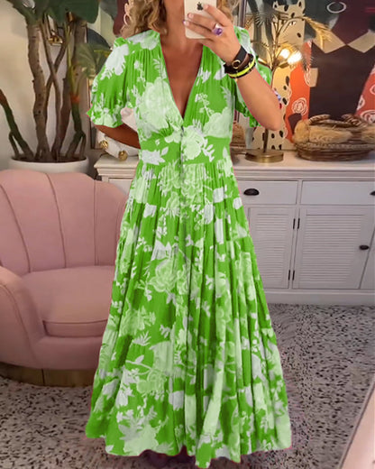 Eulalie - Women's A-line Maxi Dress - photo 8