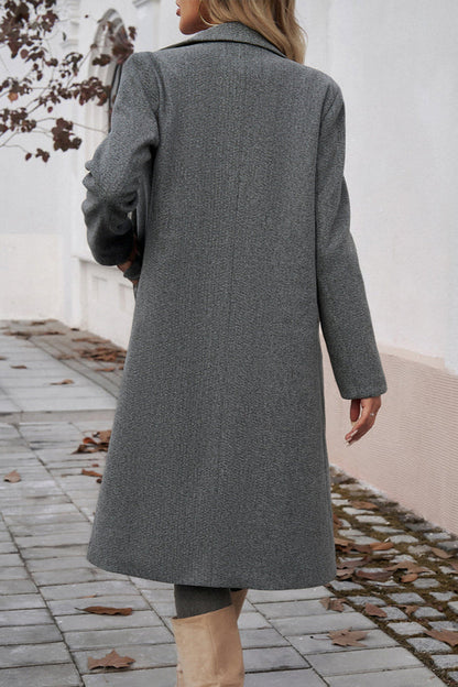 Orla - Women's Wool Pockets Coat