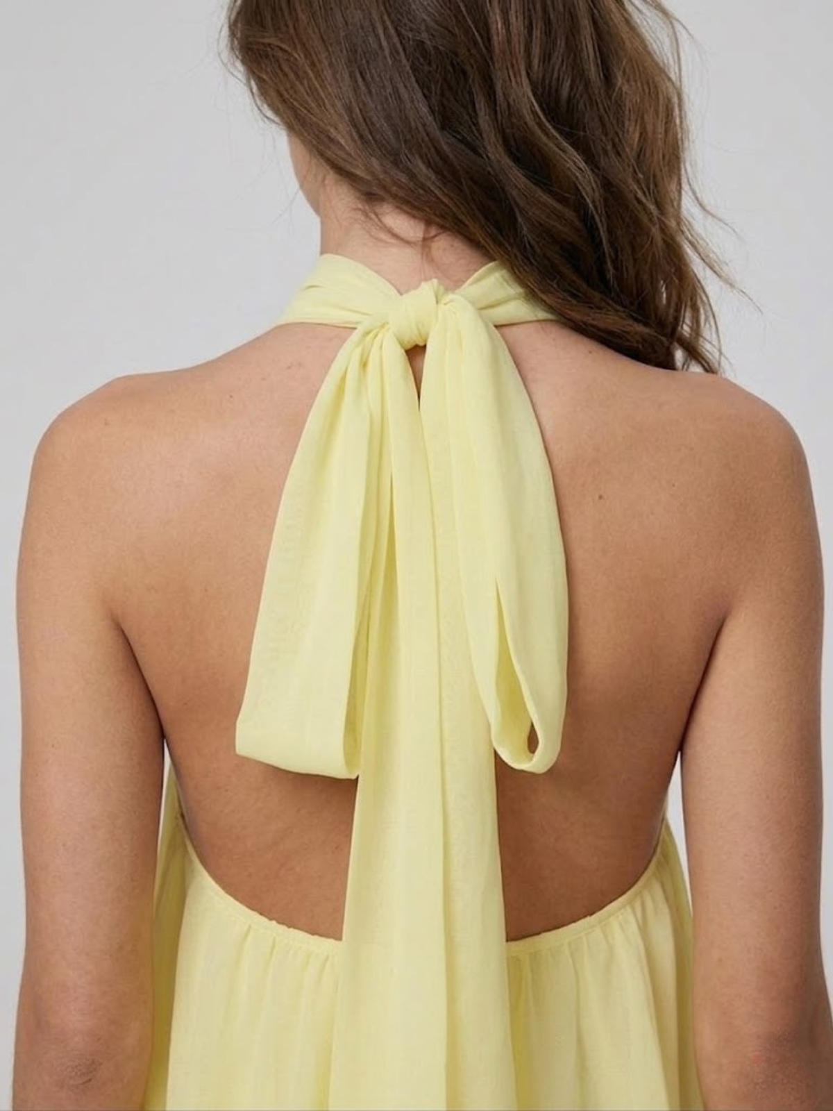 Maribel - Women's Halter Backless Dress - photo 11