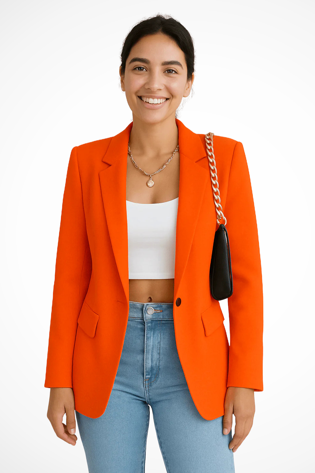 Lucienne - Women's Pockets Tailored Blazer - photo 9