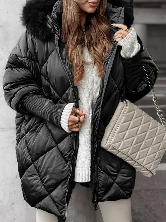 Ilaria - Dámská zateplená oversized bunda