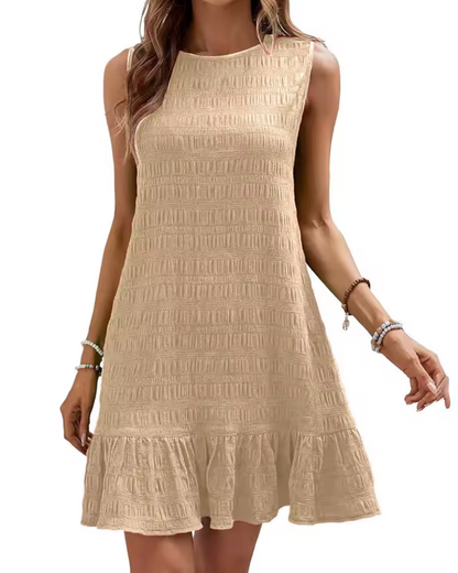 Sidonie - Women's Mini Textured Dress