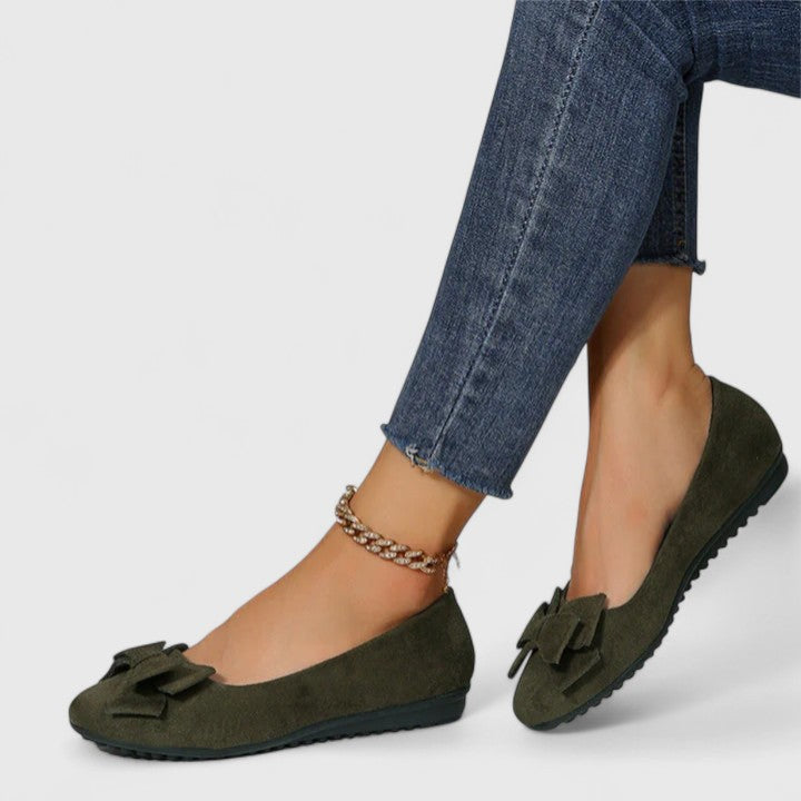 Juniper - Women's Ballet Suede Shoes - photo 7