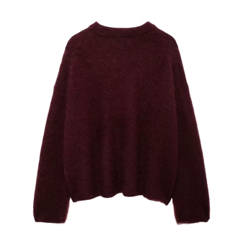 Wilhelmine - Women's Round Long Sweater - photo 3
