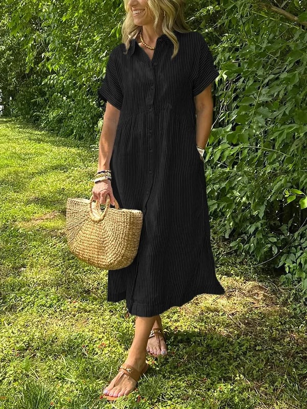Liora - Women's Shirt Short Dress - photo 3