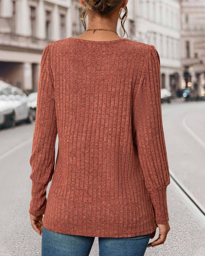Susanna - Women's Long Knitted Sweater - photo 7