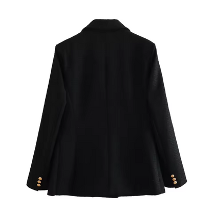 Caitlin - Women's Long-Sleeve Notched Blazer