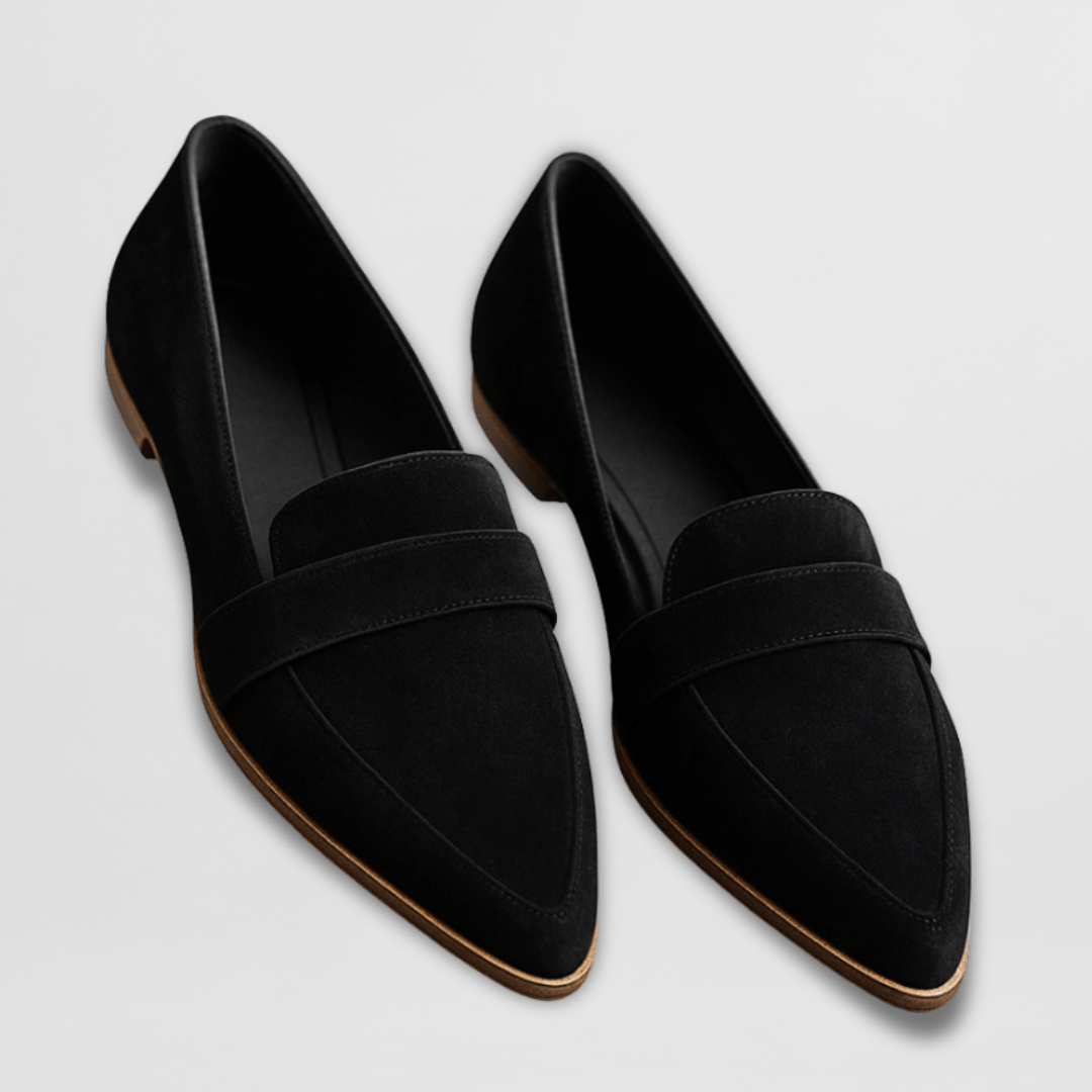 Serena - Women's Suede Slip-on Shoes - photo 3