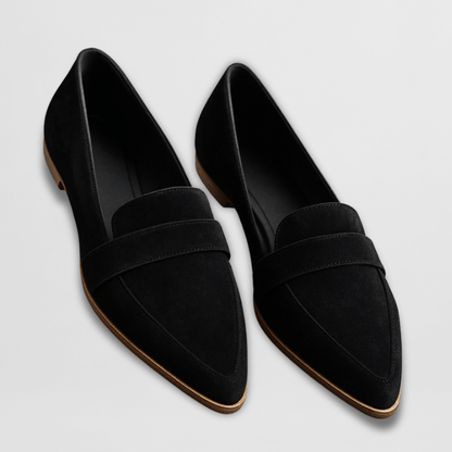 Serena - Women's Suede Slip-on Shoes - photo 3
