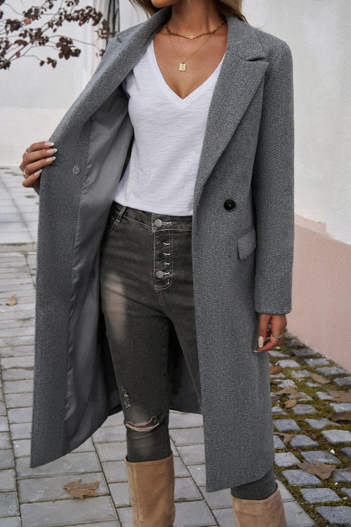 Orla - Women's Wool Pockets Coat