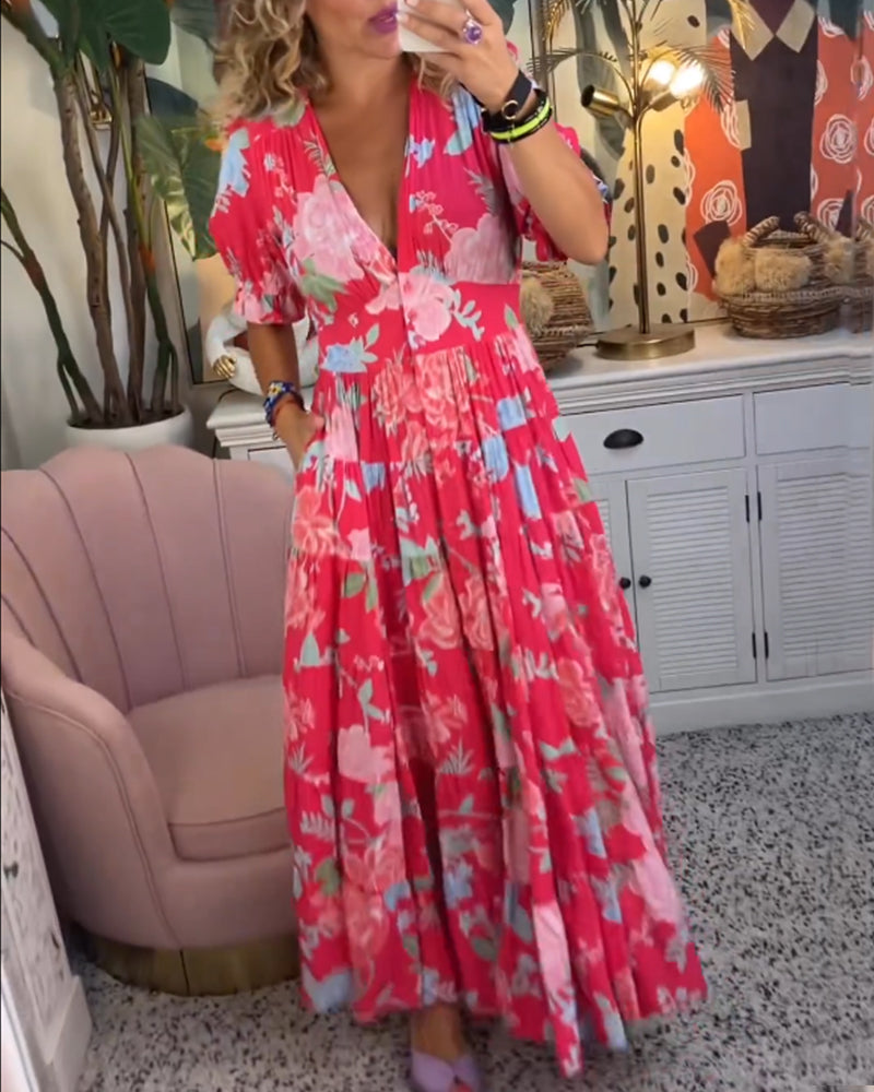 Eulalie - Women's A-line Maxi Dress - photo 2