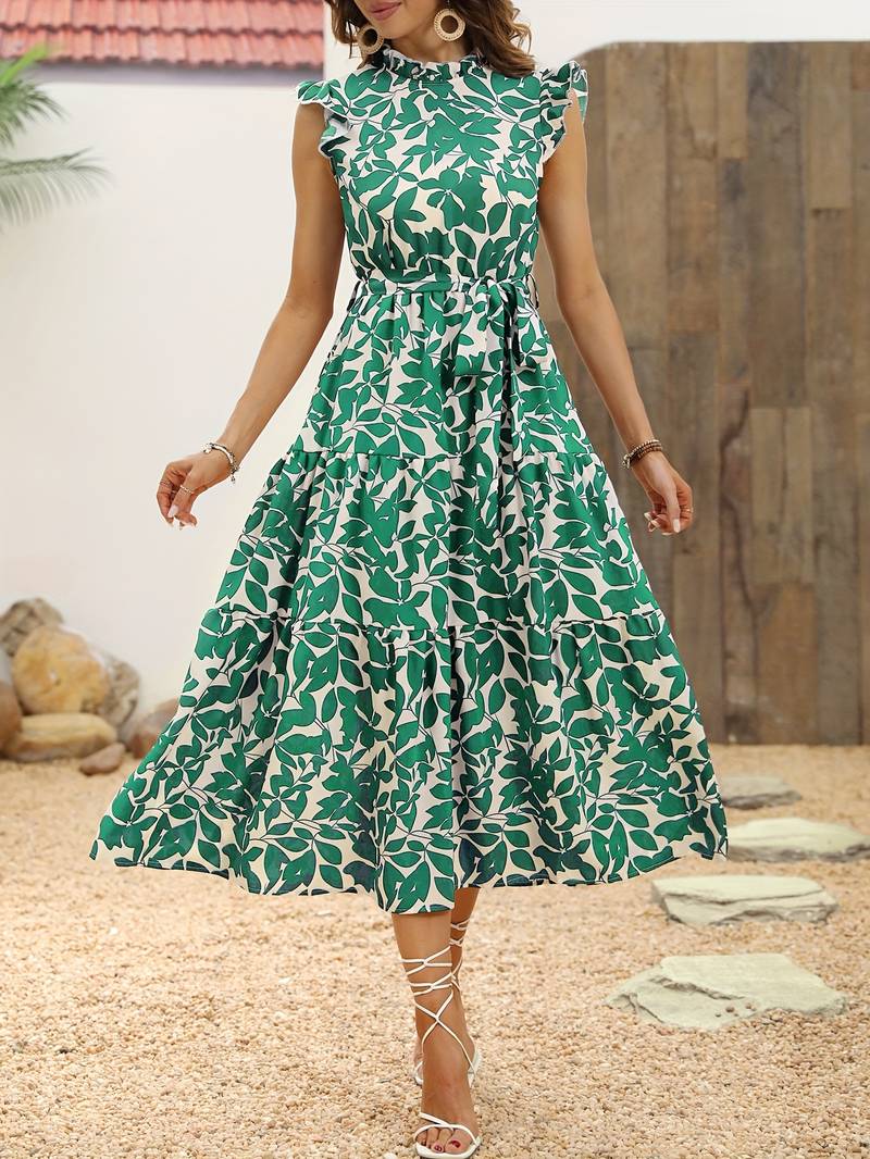 Amberly - Women's A-line Midi Dress