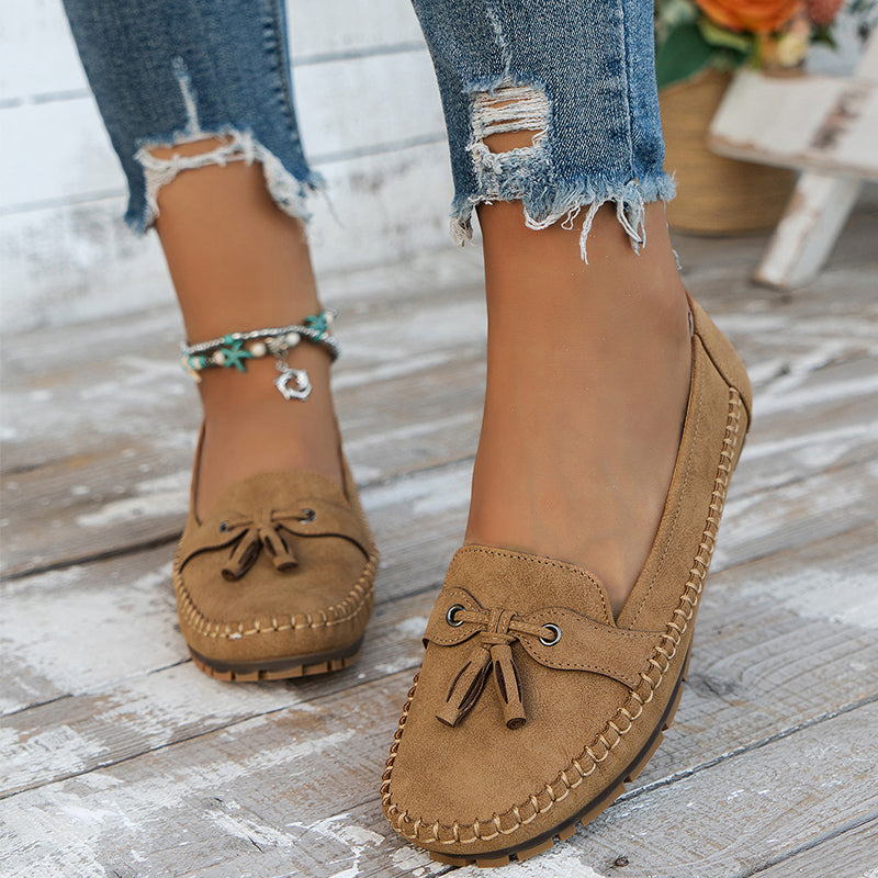Kirsten - Women's Buckles Slip-On Shoes - photo 4