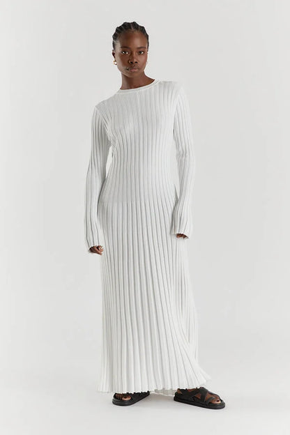 Susanna - Women's Sheath Maxi Ethereal Dress - photo 3