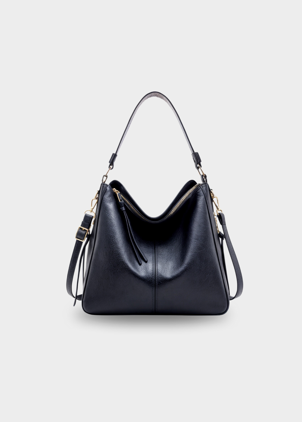 Ersilia - Women's Luxe Leather Tote - photo 10