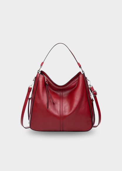 Ersilia - Women's Luxe Leather Tote - photo 5