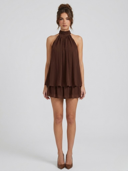 Maribel - Women's Halter Backless Dress - photo 13