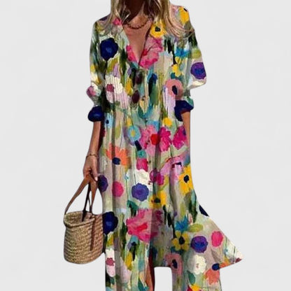 Susanna - Women's Maxi Boho Dress - photo 3