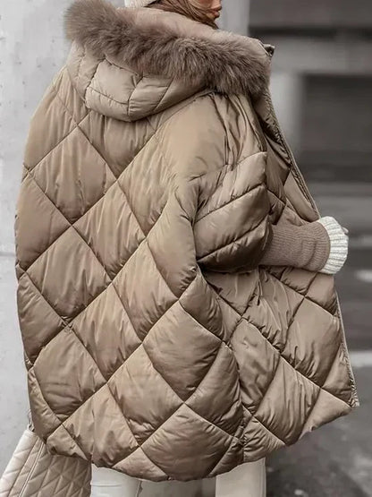 Ilaria - Dámská zateplená oversized bunda