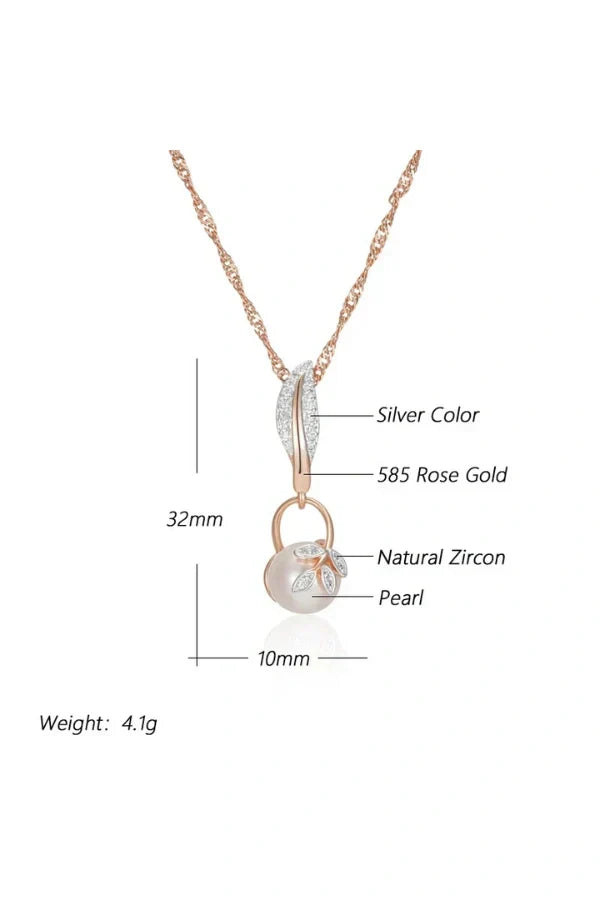 Saskia - Women's Copper Chain Necklace