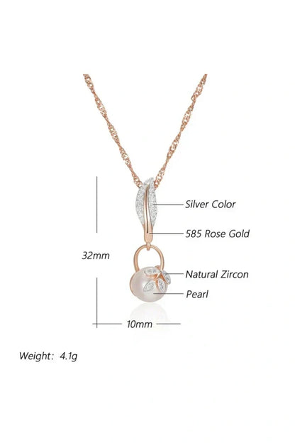 Saskia - Women's Copper Chain Necklace