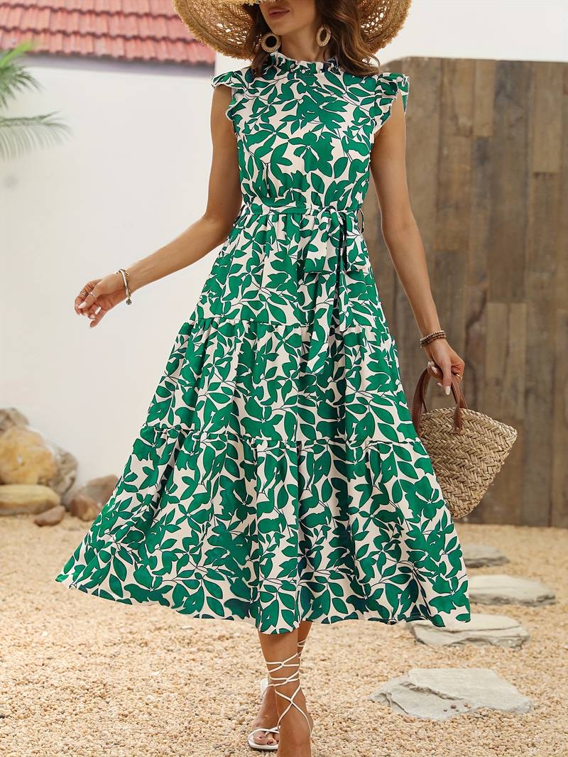 Amberly - Women's A-line Midi Dress