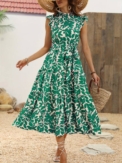 Amberly - Women's A-line Midi Dress